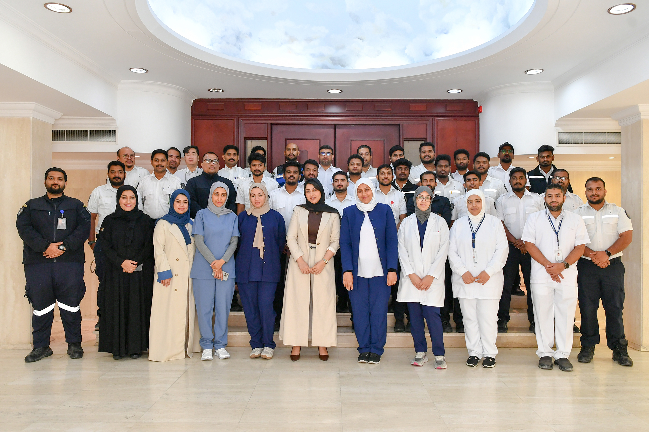 الإسعاف الوطني ينظم سلسلة محاضرات توعوية بالتعاون مع المستشفيات الحكومية<